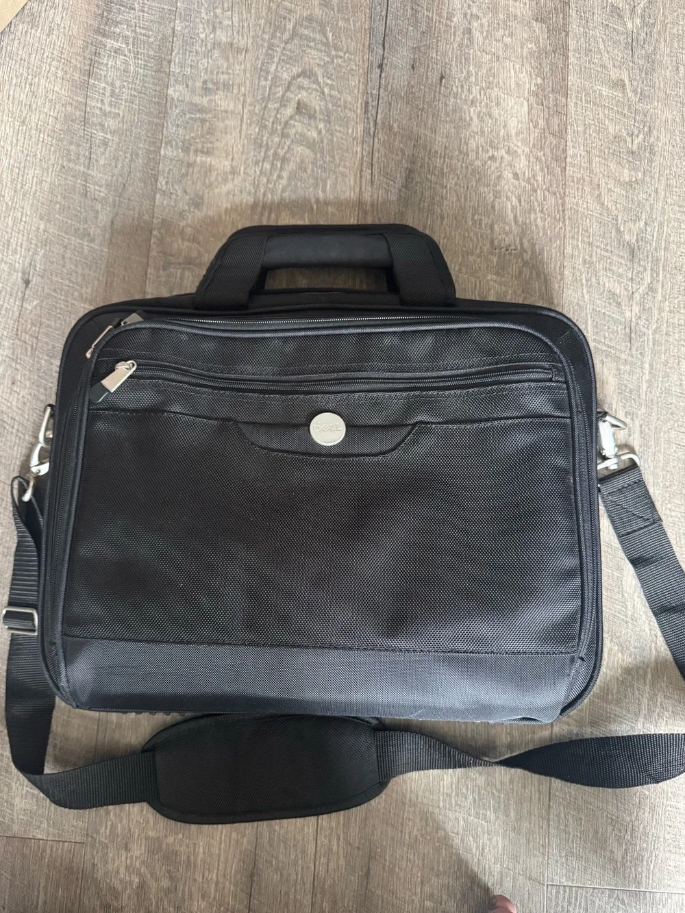Black Men's Briefcase Laptop Bag